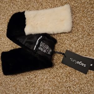 Karl Lagerfeld MINK scarf